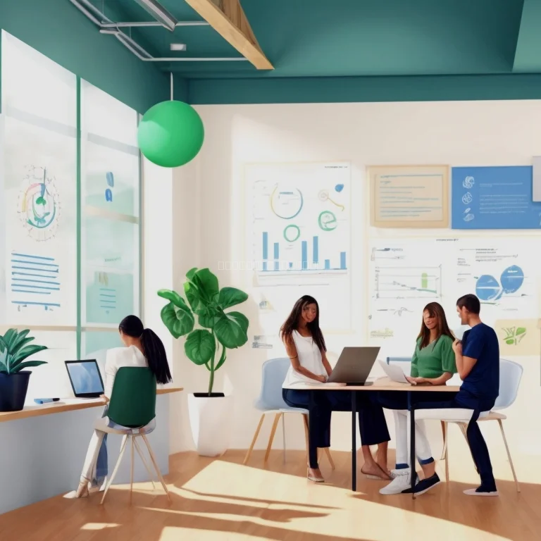 Symbol für innere Balance und Wachstum